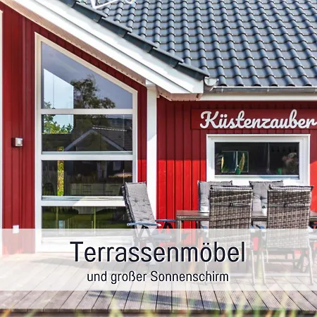 Kuestenzauber Kalifornien - Mit Hund - Komplett Eingezaeunter Grosser Garten - Sauna Und Kamin - Im Sommer Strandkorb Inklusive בית נופש Schönberg in Holstein