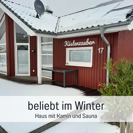 Kuestenzauber Kalifornien - Mit Hund - Komplett Eingezaeunter Grosser Garten - Sauna Und Kamin - Im Sommer Strandkorb Inklusive Schönberg in Holstein