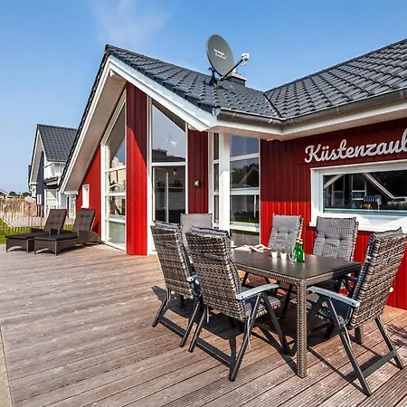 Kuestenzauber Kalifornien - Mit Hund - Komplett Eingezaeunter Grosser Garten - Sauna Und Kamin - Im Sommer Strandkorb Inklusive Schönberg in Holstein